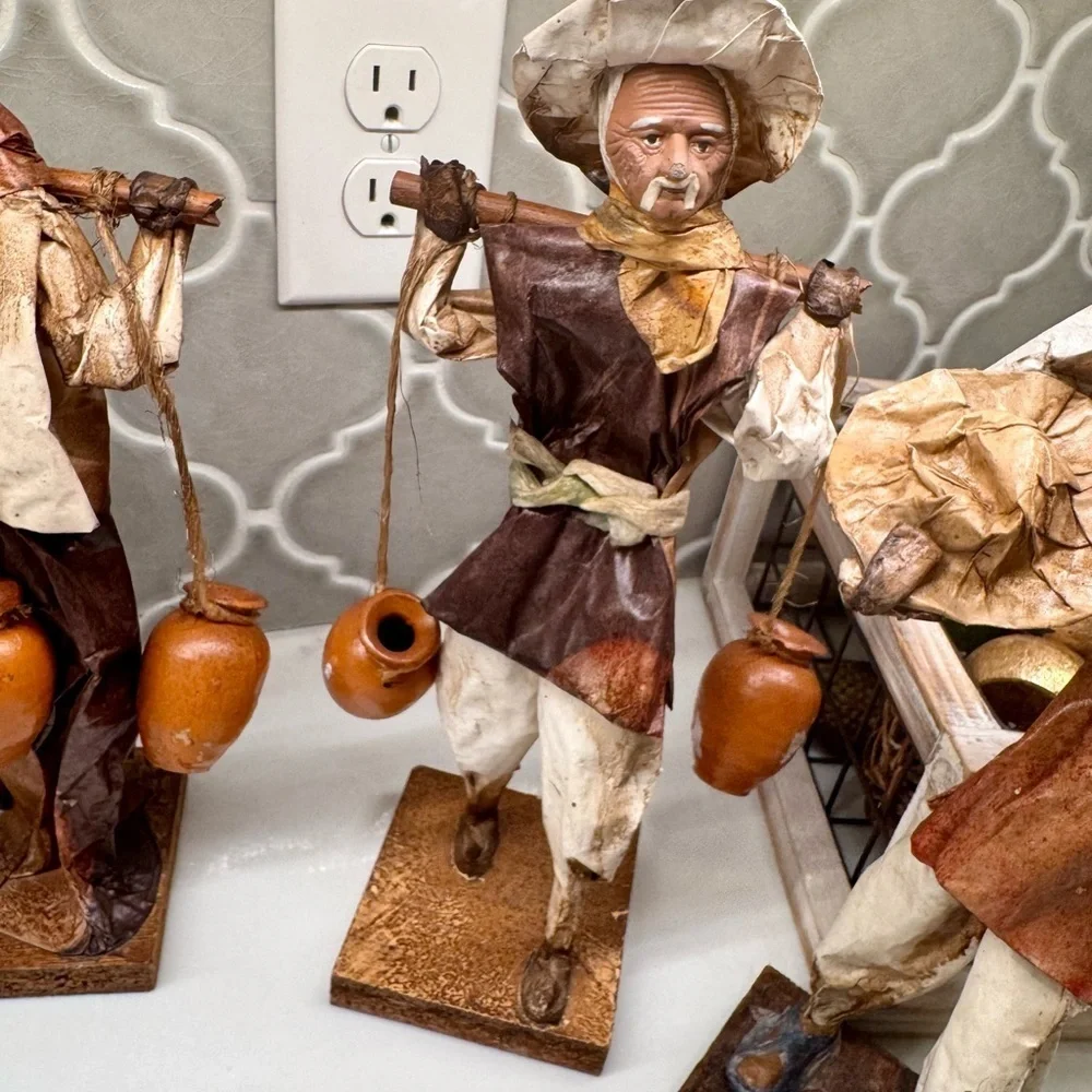 Vintage Mexican folk art paper mache